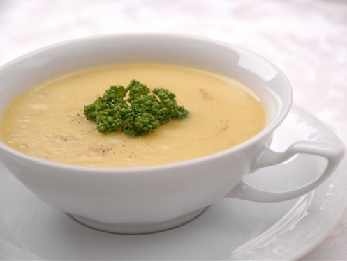 Сырный крем-суп со специями